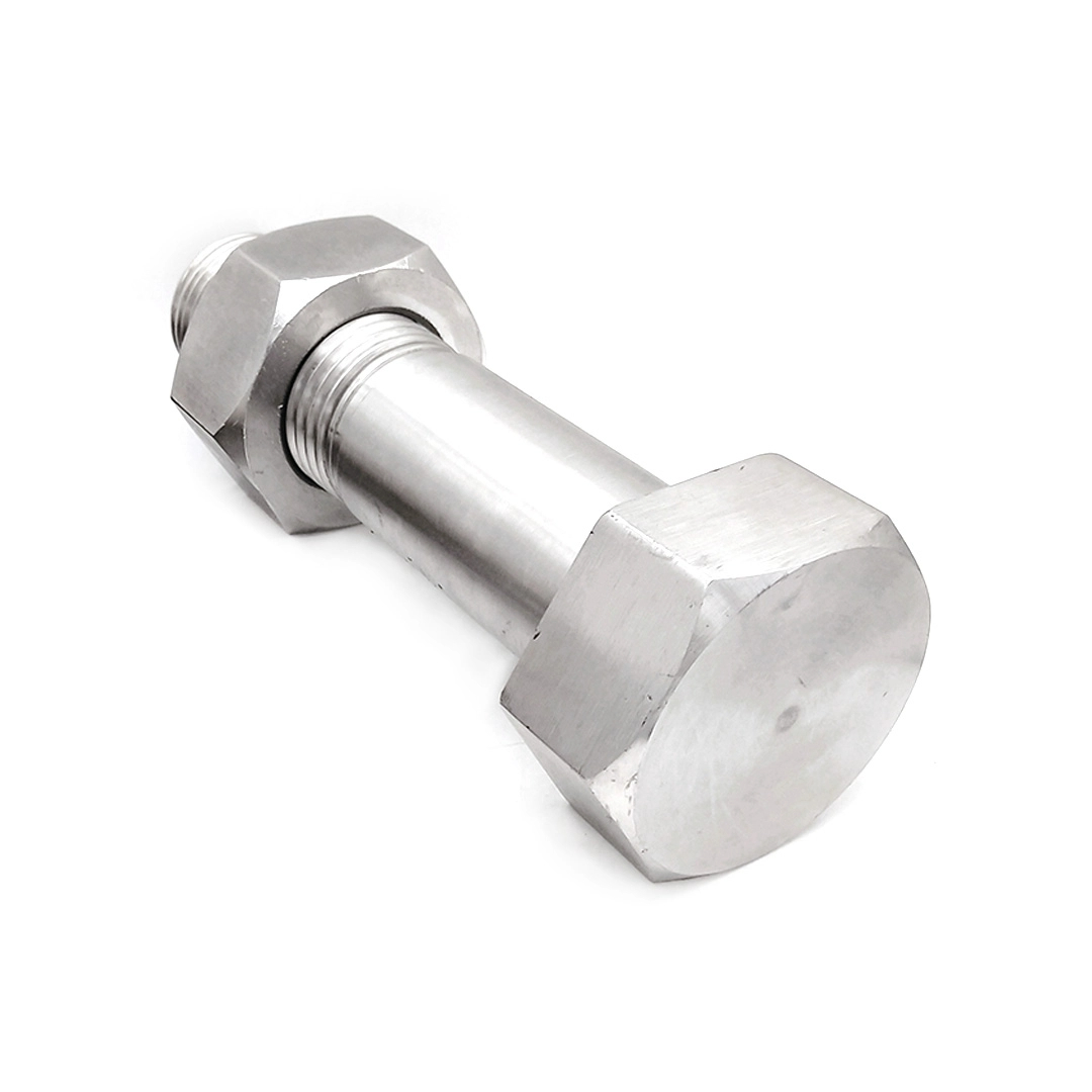 Stainless Steel ANSI/ASME A490M Half-thread Heavy Hexagon Bolt with Nut