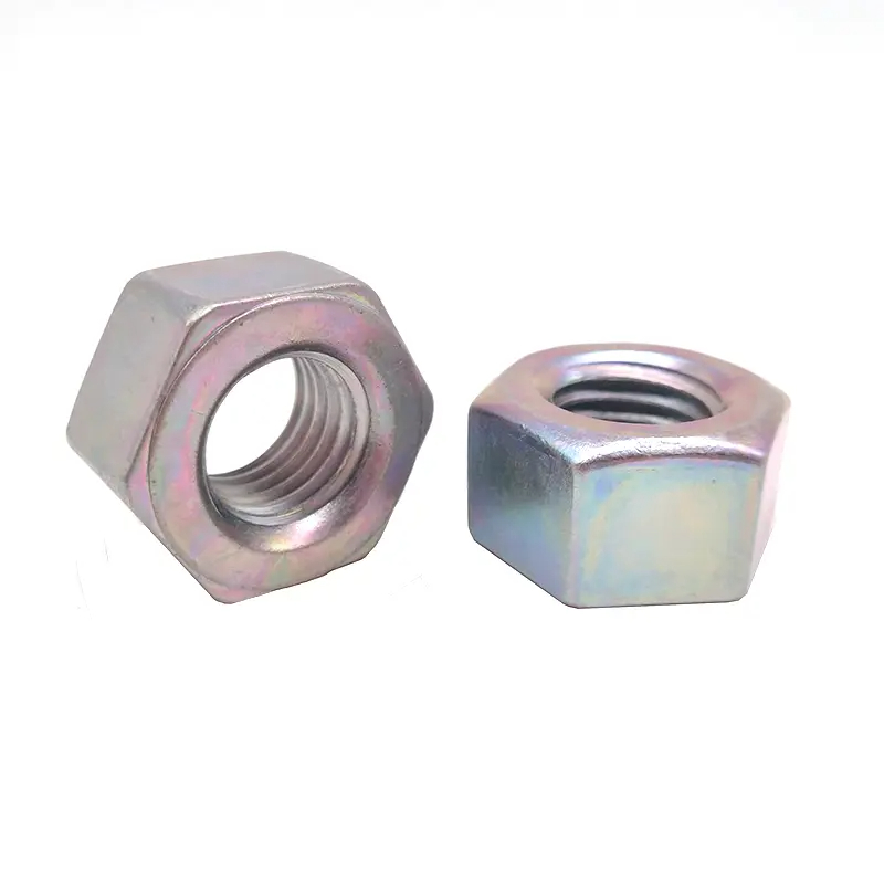 Zinc-nickel Alloys Hexagon Nuts M3 M4 M5 M6 M8 M10 M12