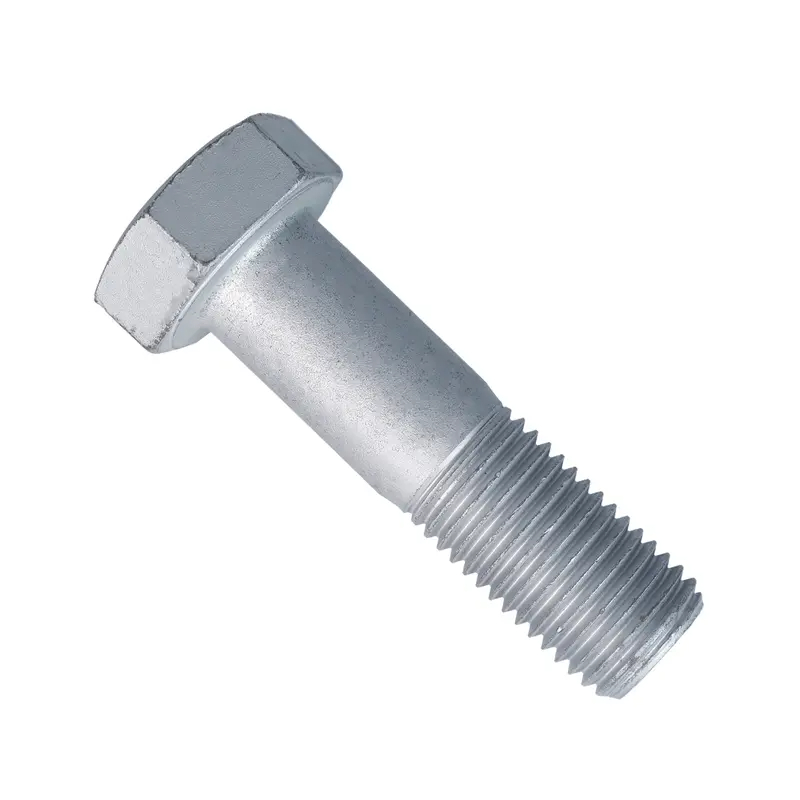 Carbon Steel ASTM A394 Galvanized Hexagon Electric Power Bolt