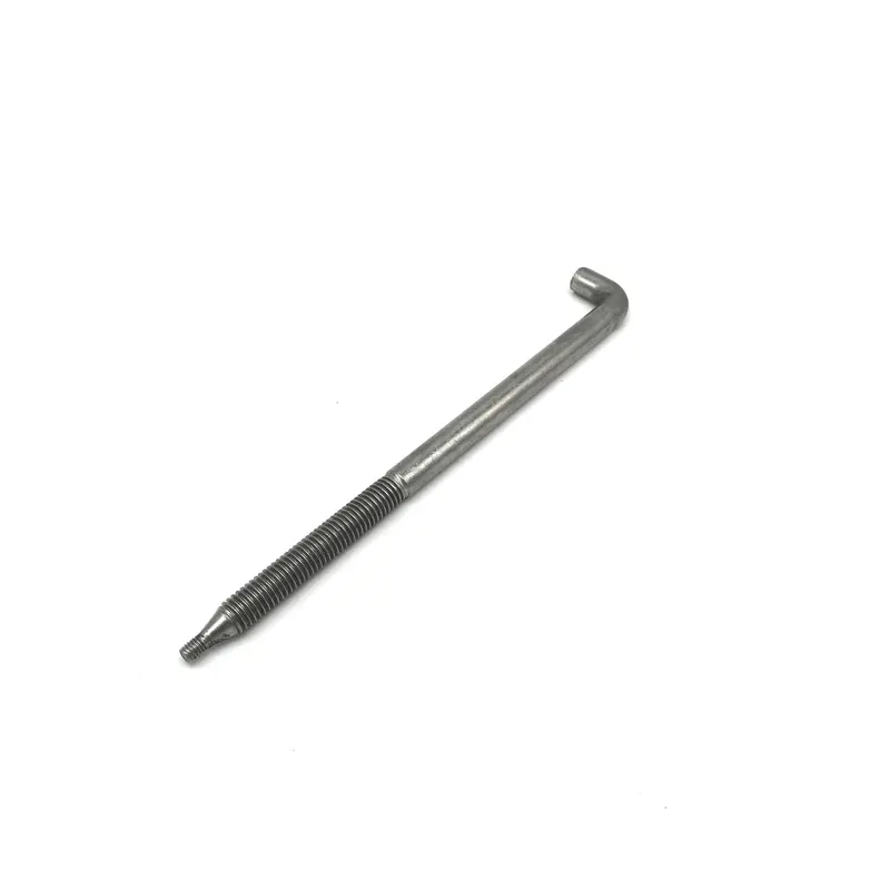 J Hook Threaded Stud Anchor Bolt Connecting Rod