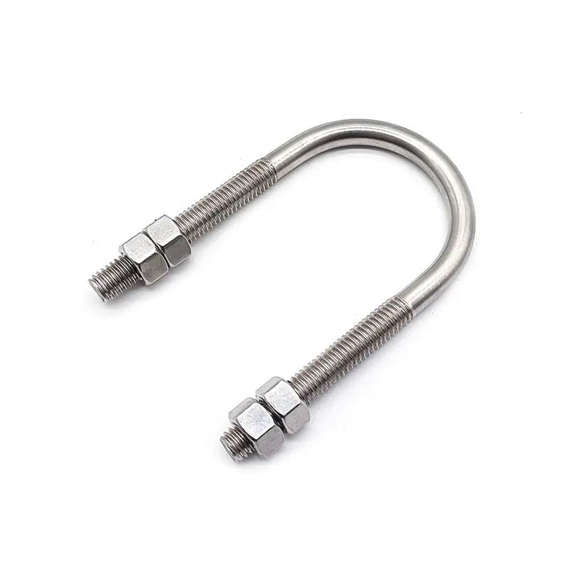 Stainless Steel 316 1-1/2 Small U Bolt with Hexagon Nuts