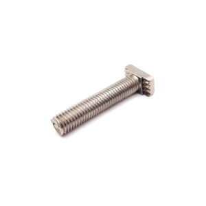 M12 Stainless Steel Rhomboid Head T Bolt With Antiskid Teeth for Curtain Wall