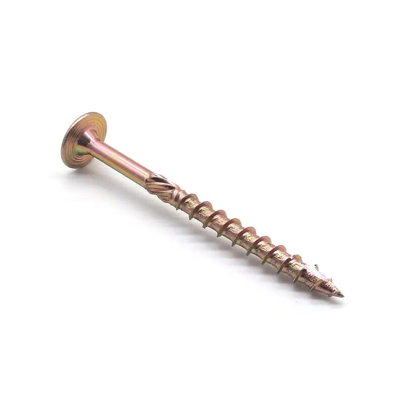 Zinc-Plated Pan Head Torx Self-tapping Screw with Cutting Tail