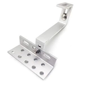 Aluminum Adjustable Solar Tile Roof Hook PV Panel Mounting Bracket Solar Roof Hook Mounting System