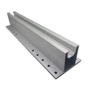 AL6005/AL6063 T Slot Aluminium Extrusion Solar Panel Mounting Rails