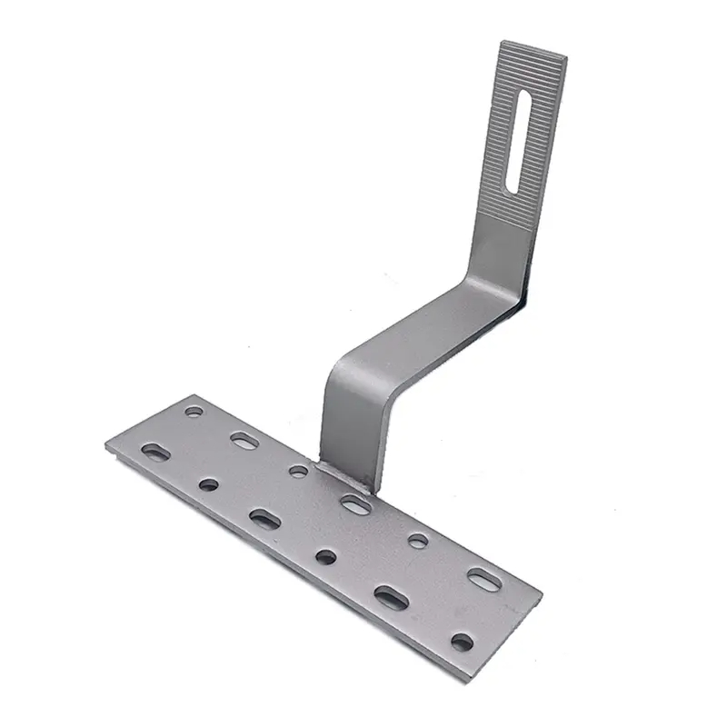 Fixed Tile Roof Hook for Solar PV Panel Mounting System