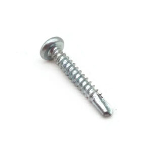 Zinc Plating Cross Recessed Pan Head Drilling Screws with Wood Thread ST4.2 ST4.8