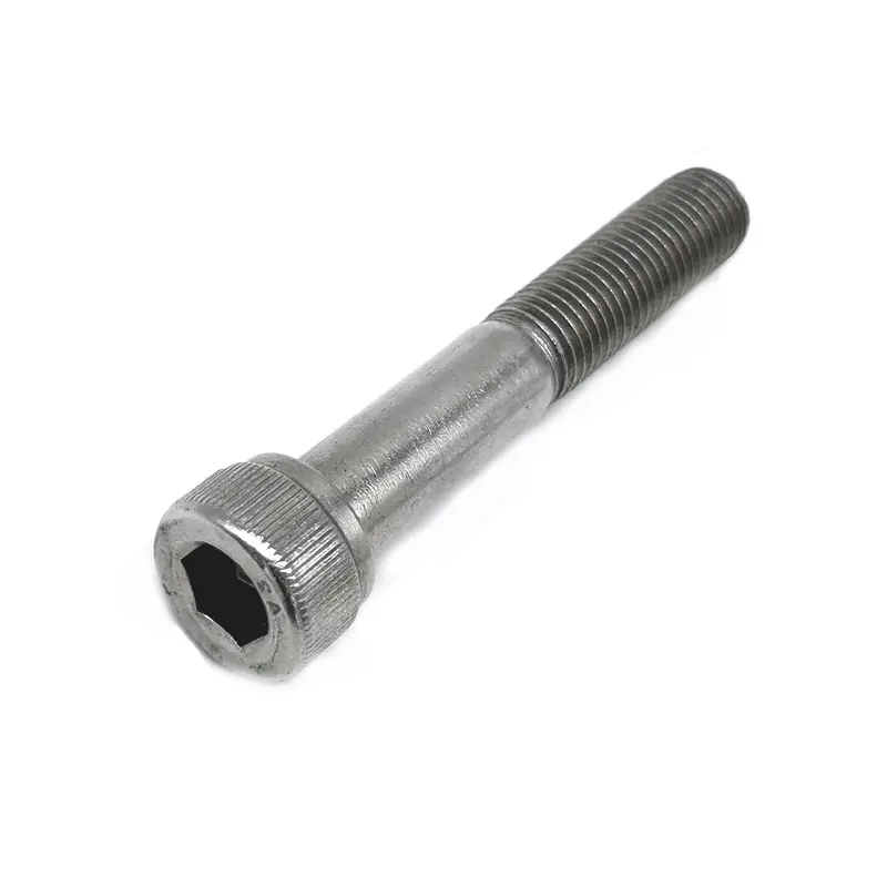 Stainless Steel Hexagon Socket Head Half Thread Machine Cap Screws with Knurled
