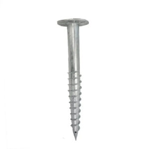 Short Helical Piles Solar Ground Mount Ground Screw with Flange