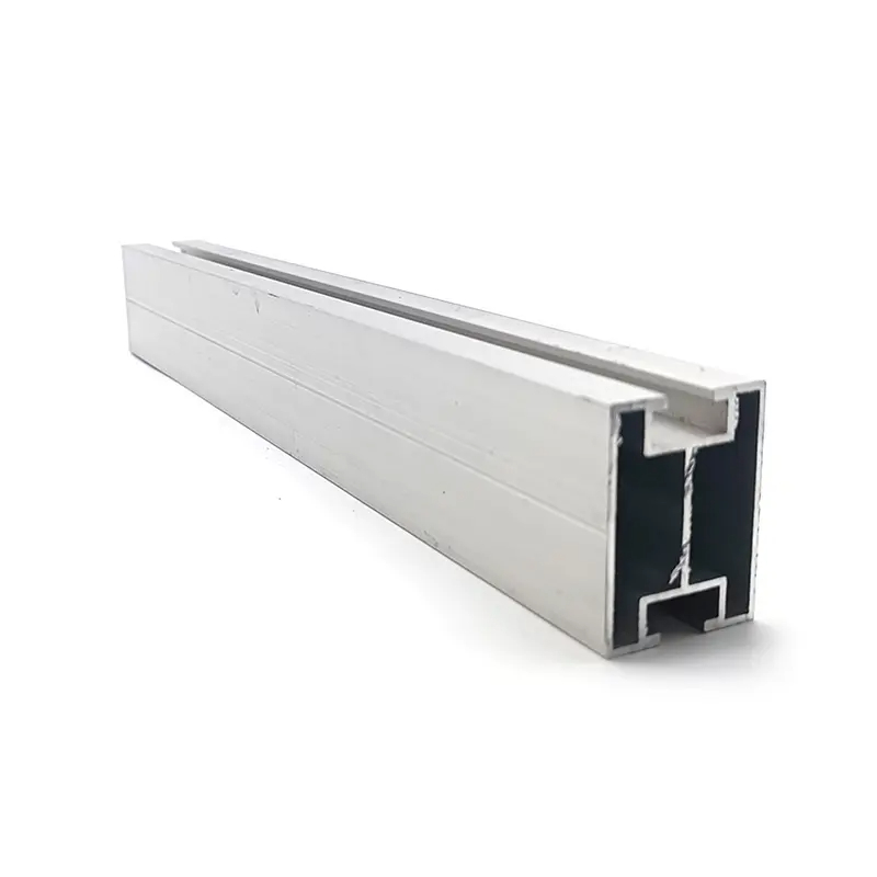 Solar Photovoltaic Alloy Frame Extrusion with Anodize Surface Aluminum Rail