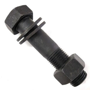 Carbon Steel ASTM A193 DIN931 Black Heavy Hex Structural Bolt with nuts