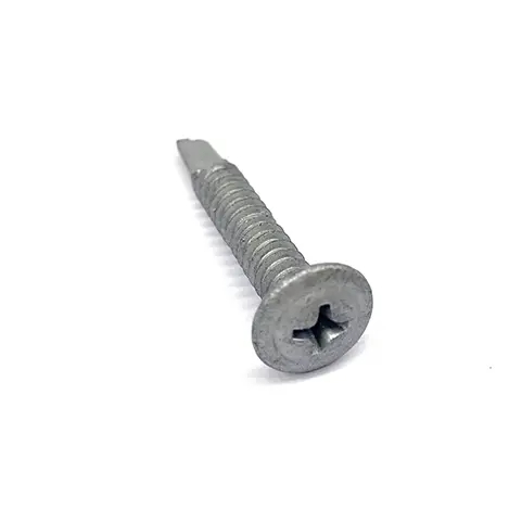 SS304+SCM435 Flat Head Cross Recessed Drilling Bi-Metal Screw for Solar Energy System