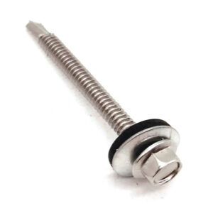 Hexagon Flange Head Drilling Screw with EPDM Washer