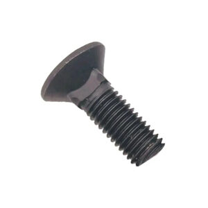 Carbon Steel Black Flat Head Square Neck Galvanized Short Carriage Bolt