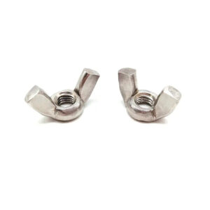 DIN314 Stainless Steel Pressing China Factory Wing Nut with Edged Wings