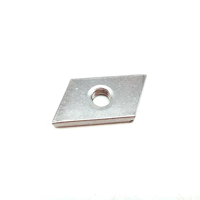 SS201 SS304 Stamping Rectangular Square Diamond Nut