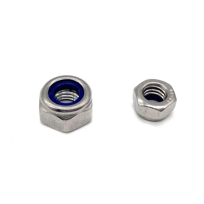 Stainless Steel 304 316 DIN 985 Nylon Lock Nut