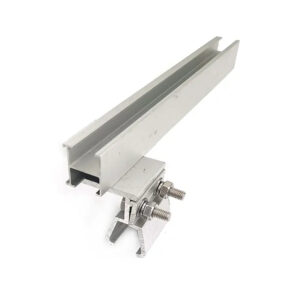 Photovoltaic Aluminum H Shape Rail with Klip Lok Clamp for Solar Mount Bracket
