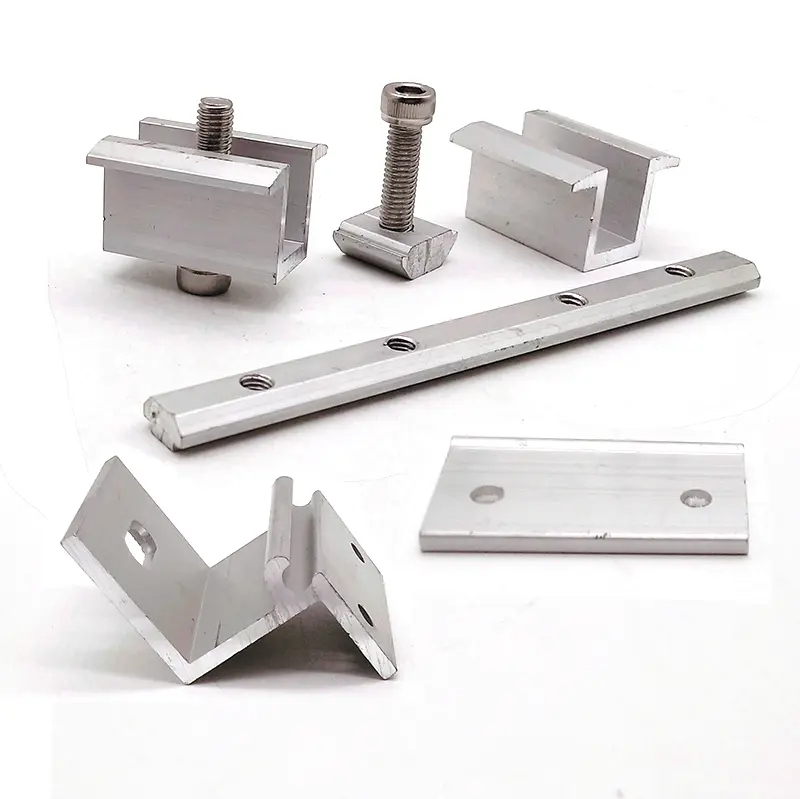 5wm a/N/W Type Ground Solar Mounting System Bracket Mid clamp for Solar Panels Energy System