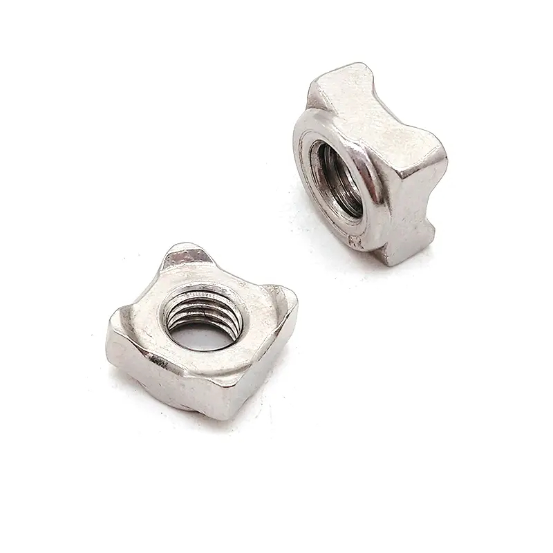 DIN928B A2-70 SS304 316 Square Weld Nuts