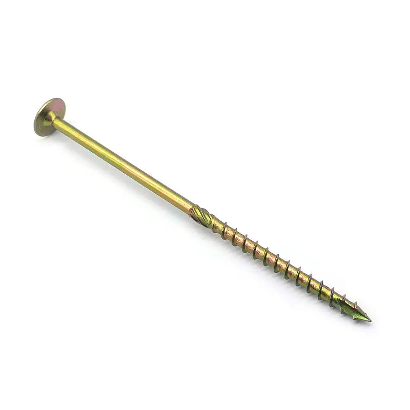 Yellow Zinc High Quality Torx Pan Head Cutting Tail Self Tapping Screw