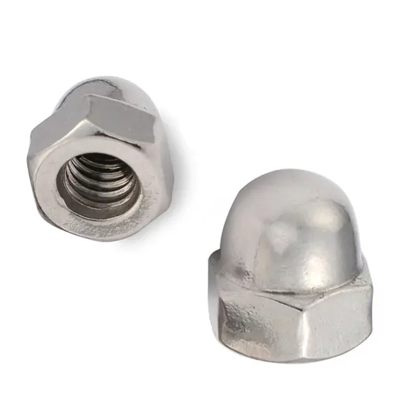 Stainless Steel Cap Nut China Wholesale Hex Domed M5 Cap Nut For Hardware