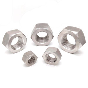 DIN934 Stainless Steel A2 A4 M20-M100 3/4-4′ Metric heavy Hex Head Nut