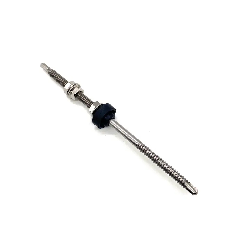 Adjustable Dowel Head Screw Hanger Bolt with Self Drilling in Solar Mounting