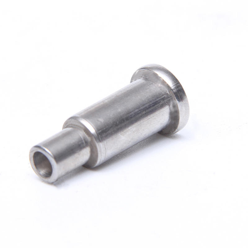 Custom Logo Flat Head Auto Fastener Semi Hollow Semi-Tubular Step Rivets