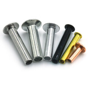 Galvanized Flat Head Stainless Steel Semi-Hollow Tubular Rivets