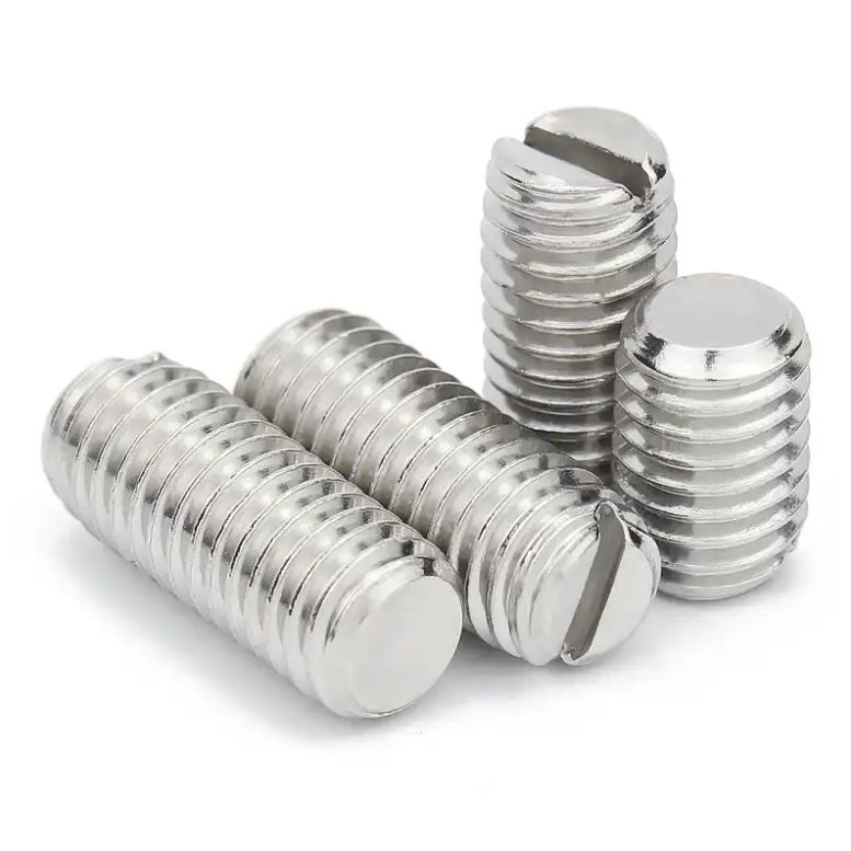 Square Head Flat End Set Screw