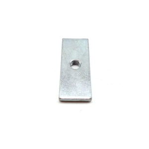 Blue White Zinc Coated Long Rectangle Stamping Thin Nut